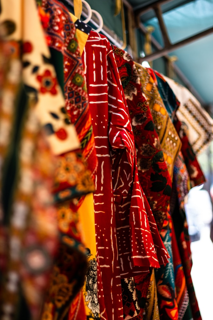 Colorful woven textiles
